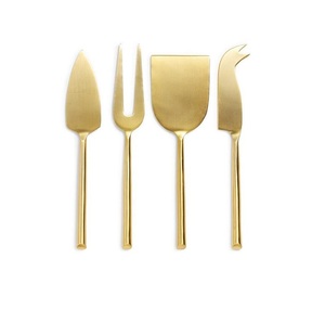 2023 Hot Design Antique 4 Piece <b>Cheese</b> <b>Set</b> Stainless Steel With Stainless Steel Handle Cutlery Gift Box Party From India - Product Image 6