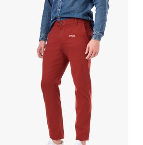 Pantalon chino décontracté pour hommes de style de rue pantalons pour hommes vêtements extensibles pantalons chino Slim Fit pantalons habillés pas cher - Product Image 2