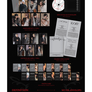แอมเพอร์สแอนด์วัน - ดีฟินิชั่น มินิอัลบั้มชุดที่ 4 รุ่น WE เวอร์ชั่น K-POP อัลบั้ม - Product Image 2