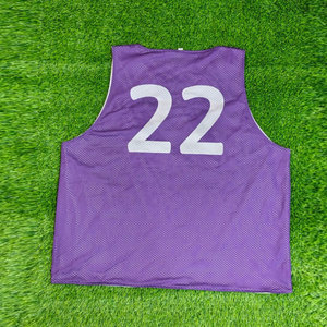 Meilleure vente grande taille réversible maille Pinnies sur mesure respirant écologique unisexe ensembles arrivée chaude - Product Image 6
