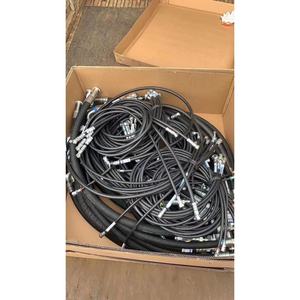 Manguera Hidráulica de Alta Presión <span class=keywords><strong>MiBo</strong></span> para Excavadora de 36 Toneladas, Número de Pieza 207-62-71880 472 mm, Conector Espiral de 4 Cables, 350 Bar, Enchufable, Compatible con OEM - Product Image 1