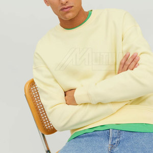 Wholesale Custom Printed Logo Men's Oversized Sweatshirts 100% Cotton for Autumn Season Made in Pakistan - Product Image 5