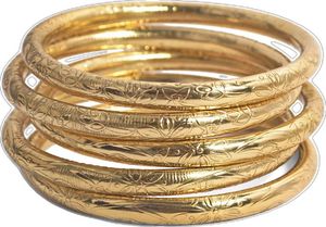 กำไลข้อมือทองเหลืองทำมือ ทนทาน เป็นมิตรกับสิ่งแวดล้อม ทันสมัย สวยงาม คุณภาพสูง พิมพ์ลายดิจิทัล สำหรับผู้หญิง แฟชั่น - Product Image 4