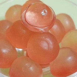 Caramelo de goma de fresa roja de frutas frescas naturales hechas en Vietnam fabricación competitiva - Product Image 1