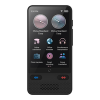 Dispositif de traduction portable S85 avec 138 langues, traducteur bidirectionnel en temps réel, IA portable avec écran IPS, traducteur instantané