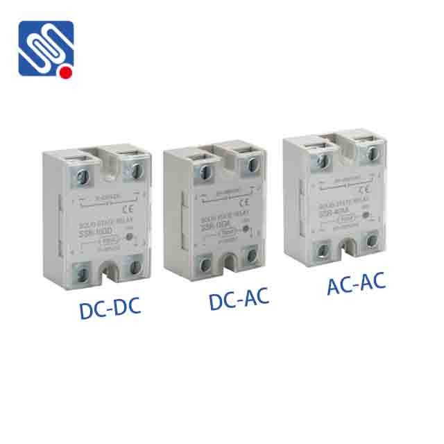 Meishuo SSR 10A-120A Solid State Relay DD/DA/AA Series for High-Amperage Electric Devices