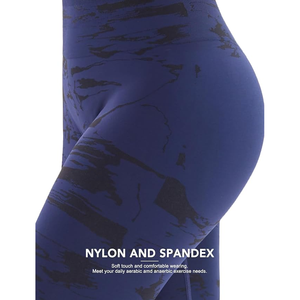 Alta fabricación Mujeres Gimnasio Venta directa de fábrica Alta calidad Impresión personalizada Peso ligero Mujeres Yoga Set Leggings - Product Image 4