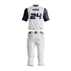 Customized Logo Design Breathable <b>Baseball</b> Uniform <b>Sets</b> Plus Size Reasonable Price Hot Sale for Sale - Product Image 2