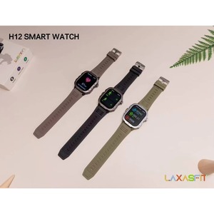 สมาร์ทวอทช์ H12 หน้าจอ OLED 1.8 นิ้ว กันน้ำ IPX6 หน้าจอสัมผัส ติดตามการออกกำลังกาย กีฬากลางแจ้ง สำหรับทุกเพศ - Product Image 5