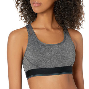 Wholesale 100% Polyester Custom Logo Design Women Gym New Design Quick-Dry Comfortable Sports Bra For Women - Product Image 1