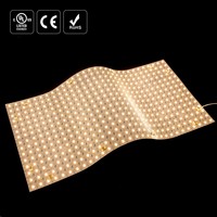 Feuille de LED flexible certifiée 450 LED, feuille de lumière LED flexible 24V, panneau de feuille de LED flexible CRI 90 pour l'éclairage d'hôtels/restaurants/cuisines
