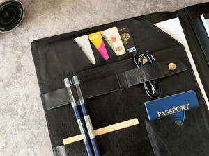 <span class=keywords><strong>2025</strong></span> thiết kế mới A4 Kích thước da tập tin thư mục máy tính đa chức năng dây kéo danh mục đầu tư tùy chỉnh logo mới túi tài liệu LP-0148 - Product Image 6