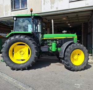Tracteur agricole d'occasion de haute qualité John deer 120hp avec cabine Bonne qualité/nouvel état à vendre Tracteur agricole john deer - Product Image 1