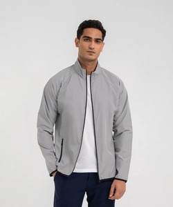 Veste bomber d'hiver imperméable à capuche en toile de haute qualité tendance 2025, utilisation unisexe, légère, fabriquée à l'avant - Product Image 1