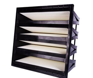 ฟิลเตอร์ขนาดกะทัดรัด Filteron GmbH TFSF-A (M5 M6 F7 F8 F9) ขนาด 592x592x292 มม. แบบพับรูปตัววี บรรจุในกล่องพลาสติกแข็งแรง - Product Image 2
