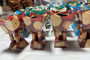 Brûleur de Bakhoor en résine époxy acrylique naturelle artisanale, écologique, encens indien, usage domestique, intérieur, bois aromatique en résine - Product Image 5