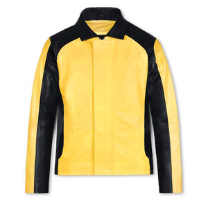 Chaqueta de Cuero de Moda, Talla Grande, para Invierno, para Hombre, Ajustada, Abrigo Cálido de Cuero, Chaqueta de Invierno de Cuero Suave Estilo Vintage - Product Image 5