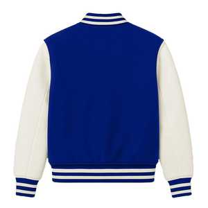 Offre Spéciale vestes universitaires de luxe pour hommes personnalisé Chenille broderie Logo Baseball élégant CollegeBaseballjacket pour hommes - Product Image 1