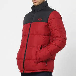 Blouson matelassé décontracté pour homme, couleur unie, style streetwear, nouvelle mode, coupe-vent, 2026 - Product Image 2