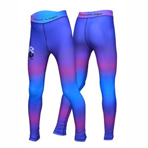 Mallas de yoga transpirables de secado rápido personalizadas, mallas deportivas de compresión para correr para mujer, mallas de yoga sin costuras de moda de cintura alta - Product Image 4