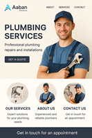 Plomberie ou Handyman Site Web Services de conception Web bon marché en Inde offrant des solutions de site Web en ligne abordables et professionnelles