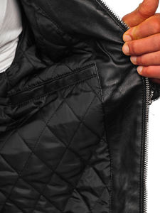 Ventes en gros de vestes en cuir pour hommes de haute qualité, nouvelles vestes en cuir pour hommes, vestes de motard décontractées vintage pour hommes, mode moto - Product Image 5