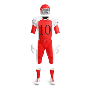 Uniforme de Fútbol Americano Estilo Nuevo para Adultos, Hecho de Poliéster, Uniforme de Fútbol Americano Transpirable, Ropa Deportiva al por Mayor para Equipos - Product Image 1
