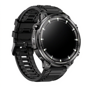 Montre connectée GPS LEMFO MK100, 1,75 pouce, IP68, moniteur de fréquence cardiaque, tracker de fitness, boussole, appels Bluetooth, montre de plein air pour hommes - Product Image 3