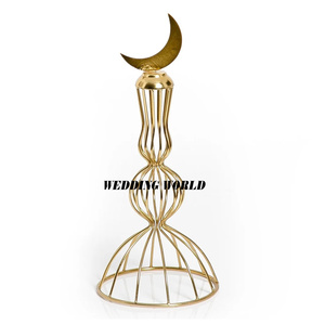Minaret de Metal chapado en oro, forma personalizada y tamaño, diseñador, decoración de Ramadán, más vendido, Minaar de Metal - Product Image 4