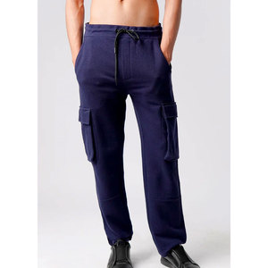 Pantalons de survêtement pour hommes de qualité supérieure Séchage rapide Style décontracté Pantalons de survêtement cargo à cordon - Product Image 3