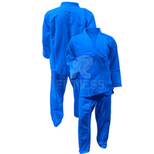 ชุดยูโดคาราเต้ RC Fitness Wear สำหรับผู้ใหญ่ น้ำหนักเบา ชุดนักเรียนศิลปะการต่อสู้ พร้อมเข็มขัด ผ้าฝ้าย 100% - Product Image 1