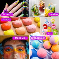 Poudre de pigment néon, colorant pour résine époxy, savon DIY, bougie, nail art, cosmétique, pigment néon fluorescent