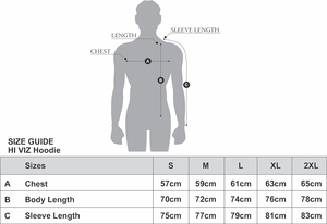 Sweat à capuche haute visibilité pour homme Vestes de sécurité étanches au vent avec sublimation Sweat à capuche réfléchissant Coton mélangé Basics - Product Image 6