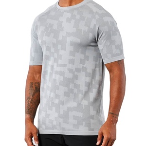 Camiseta Deportiva para Hombre, Nueva Llegada, Corte Regular, 100% Algodón Ecológico, Transpirable, de Manga Corta, Cuello Redondo, Elástica - Product Image 4