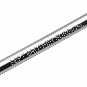 Tubo Receptor de Acero Inoxidable para Perforaciones Corporales, Herramienta Quirúrgica para Perforaciones en Oreja, Nariz y Labio - Product Image 3