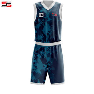 Venta al por mayor de ropa deportiva sublimación uniforme de baloncesto precio bajo nuevo estilo hombres uniformes de baloncesto - Product Image 3