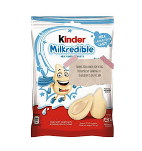 Caramelos Masticables Kinderr Milkredible Mini de 23.4g, Envueltos Individualmente, con el Sabor Característico a Leche Kinderr y Centro Lácteo, Venta al Por Mayor - Product Image 4