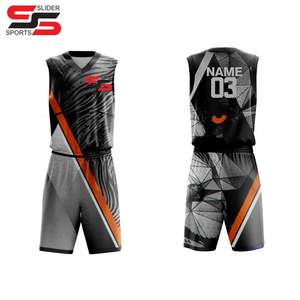Uniforme de basket-ball personnalisé au design unique de haute qualité, uniformes de basket-ball personnalisés confortables et amples pour hommes et femmes - Product Image 1