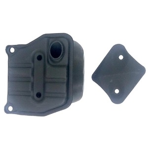 Sistema de escape completo para motosierra Zenoah Knk 4500 5200 5800 con carburador Walbro, a gasolina, para uso industrial en corte de madera - Product Image 1