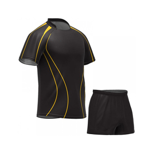 2024 ชุดรักบี้การออกแบบระเหิดพิมพ์ชุดรักบี้ที่กําหนดเองกีฬาชุดรักบี้บริการ OEM แฟชั่นสไตล์ที่ดีที่สุด - Product Image 4