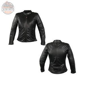 แจ็กเก็ตหนังแท้สำหรับผู้หญิงแจ็กเก็ตหนังแท้สำหรับใส่ขี่รถจักรยานยนต์สไตล์ใหม่ - Product Image 6