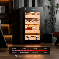Nouvelle Conception Cave à Cigares 70C Armoire Réfrigérée Vitrine Réfrigérateur Congélateur avec WIFI