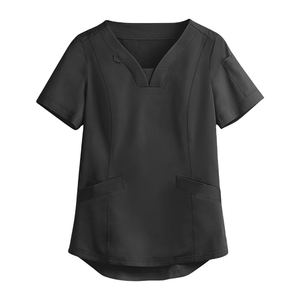 Chemise de gommage médical élégante en tissu doux et durable et coupe moderne pour les professionnels de la santé et le personnel hospitalier - Product Image 2