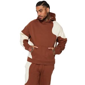 Sweat-shirts à capuche pour hommes en coton/polyester les plus vendus, design appliqué, poche kangourou, couleur personnalisée, tailles plus grandes - Séchage rapide - Product Image 1