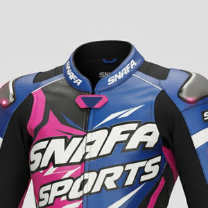 Chaqueta de Motociclista de Cuero Vacuno Personalizada de Alta Calidad, Nuevo Diseño, Ropa de Carreras de Cuero Original, Chaquetas de Motocicleta - Product Image 3