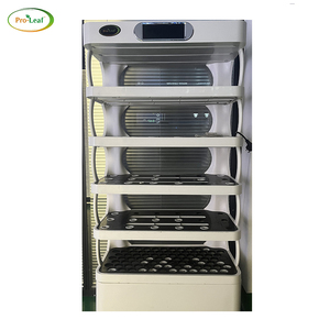 Sistema Idroponico Verticale per Coltivazione in Serra con 72 Porte di Piantumazione, 85 Vassoi da Semina, Luce LED e Serbatoio di Irrigazione - Product Image 1