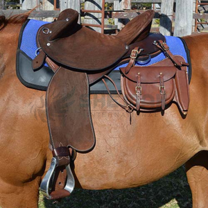 Los mejores bolsos de cuero al por mayor para SILLÍN con logotipo personalizado, ajuste personalizado para caballos diseñados para montar a caballo y viajes ecuestres - Product Image 3