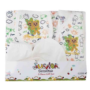 Ensemble de cadeaux pour nouveau-né (5 pièces) - Blanc - Product Image 2