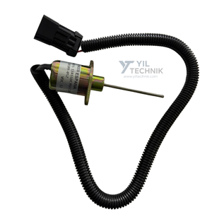 Vanne solénoïde d'arrêt de carburant Carrier Transicold 12V OEM 25-38109 - Product Image 1