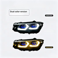 Phares laser fumés LIANGTU G20 pour BMW G20, phares « Snake Eyes » G21 G28, ensemble de phares LED améliorés RGB jaune et blanc DRL